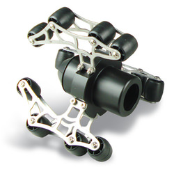 CENTRATORE DN180 CON RUOTE PERTELECAMERA ROTANTE (CAM026)